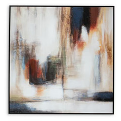 Pigeonford Framed Abstract Wall Art 39 In. X 39 In.