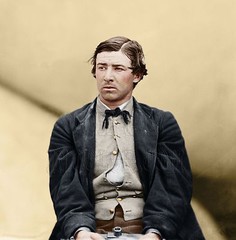 David Herold Assassination Conspirator Color Tinted photo Civil War 04218