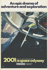 2001 A Space Odyssey reprint mini poster 2 sizes available.