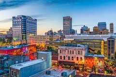 Memphis Tennessee Skyline Beale Street Photo Art Print Poster 36×24