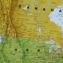 Giant World Map – 46″ x 80″ – Fully Laminated – Updated 2025