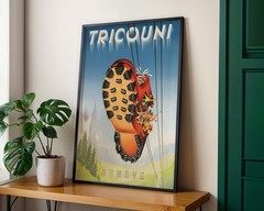 Tricouni Genève – 1950 Retro Travel Poster