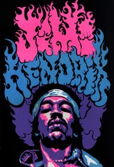 Jimi Hendrix Poster, Pop Art, Singer, Guitarist, Rock Legend