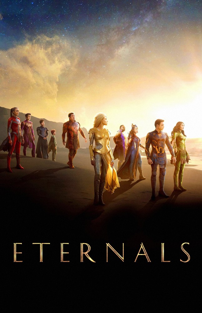 AA1275 Eternals Disney Film By Chloe Zhao 2021 Movie Poster 11×17