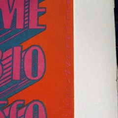 VINTAGE NEON ROSE 5 SOPWITH CAMEL CONCERT POSTER 1967 VICTOR MOSCOSO NR-5 1ST PR