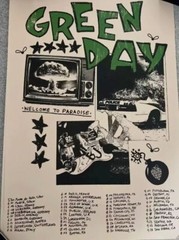 GREEN DAY The Saviors Tour 2024 POSTER