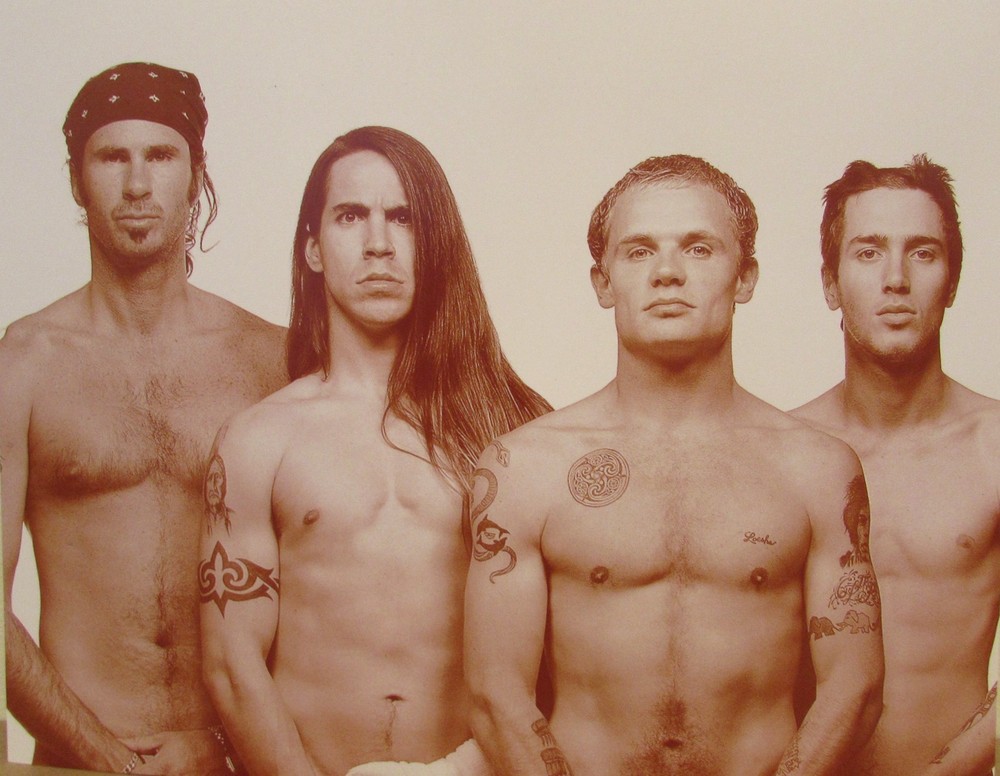 RHCP Poster 11×14 Sepia RHCP Poster