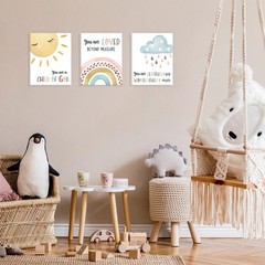 Bible Verses Wall Decor,Inspirational Christian Wall Art,Set Of 6 (8’’X10’’) …
