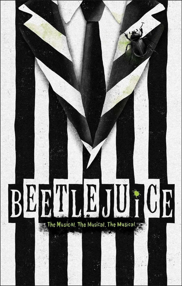 Musical Theater Beetlejuice Broadway Poster Print 17 X 12 Reproduction