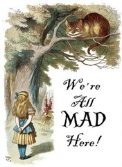 Alice Wonderland Book Quotes Wall Art Decor Set of 6 Print 8.5×11