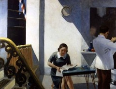 Barber Shop American Realism Art Print : Edward Hopper : 1931 Decor