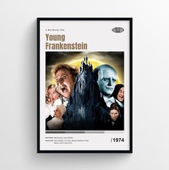 Young Frankenstein Movie Poster Print, Wall Art – Unframed