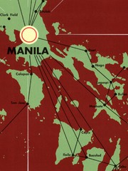 1950s Manila Philippine Airlines Orient Vintage Style Travel Poster – 24×36