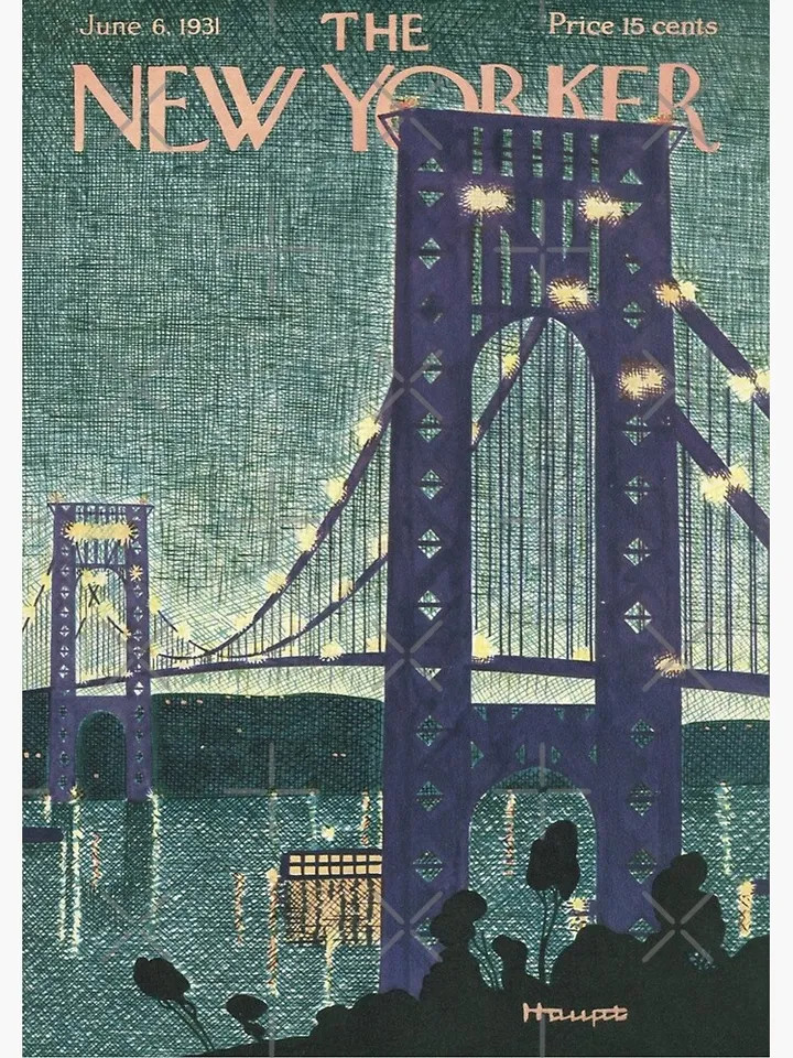 New Yorker Magazine – New Yorker Cover Poster Premium Matte Vertical Poster