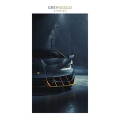 Lamborghini Centenario Car Poster Wall Art Print pick size A4/A3/A2/90x60cm