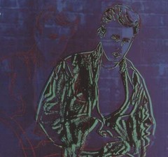 ANDY WARHOL Ads: Rebel Without a Cause (James Dean) 15.75″ x 12.25″ Poster 1990