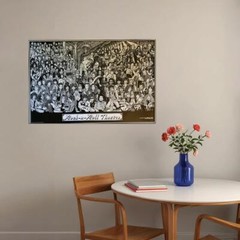 284249 Howard Teman Rock N Roll Theatre PRINT POSTER