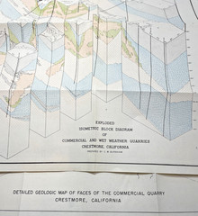 Historic Mining and Geologic Maps from 1954 Lot of 12 Maps -Makes Great Wall Art