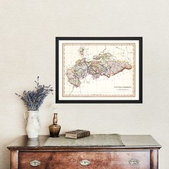 Old Map of Germany 1832 – Vintage Germany Art Wall Decor