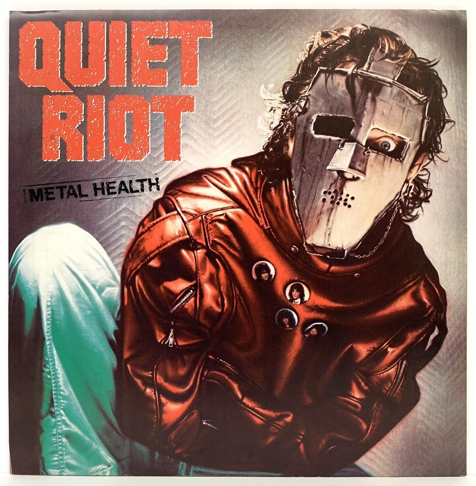 Quiet Riot Metal Health 1983 Album Cover Art Print 11-1/2”x 11-1/4” Mounted