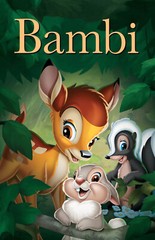 AA0467 Bambi Film By David Hand 1988 Cast Movie Poster 11×17