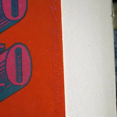 VINTAGE NEON ROSE 5 SOPWITH CAMEL CONCERT POSTER 1967 VICTOR MOSCOSO NR-5 1ST PR