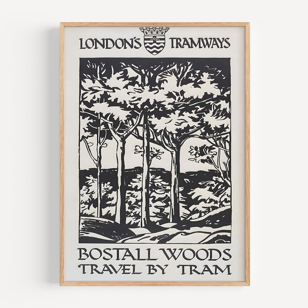 1922London_s Tramways Bostall Woods Travel by Tram (Miss) Hammond Retro Vintage