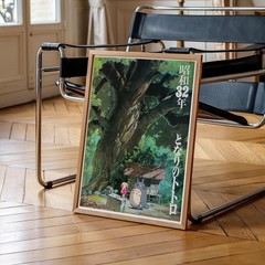 My Neighbor Totoro 1988 Movie Poster | Studio Ghibli Wall Art Print