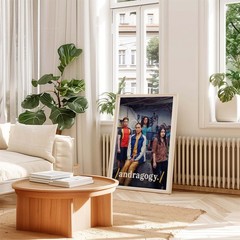 Andragogy (2023) Film Poster Wall Art A0 Large Print Decor Drama