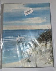 Shore Fishing-Premium Gallery Wrapped Canvas – Ready to Hang