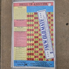 1969 Educational Classroom Lithograph Chart Poster Lot Of 6 Sealed Deadstock