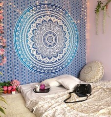 Mandala Tapestry Indian WallHanging Decor Bohemian Hippie Poster Bedspread Throw