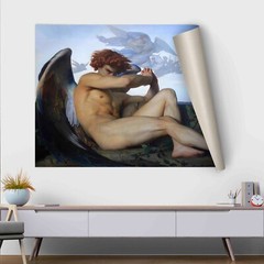Fallen Angel, Alexandre Cabanel, Classic Fine Art, Original Print, Large Art