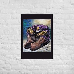 the Maxx Inspired Illustration Art Poster, Originally pen and ink and watercolor