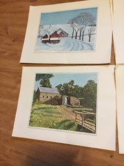 The Eisenhower College Collection -4 Prints- Original Package Rosedale Federal