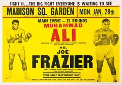 Muhammad Ali vs. Joe Frazier II 1974 Fight Boxing – poster no frame