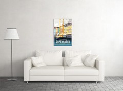 Copenhagen Denmark Buildings Travel Art Wall Room Poster – POSTER 20×30