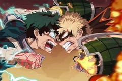 My Hero Academia Animation Midoriya Vs Bakugou Poster print 16″x24″ home decor