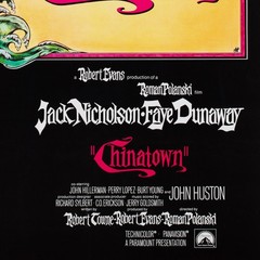 Chinatown Movie Poster 1974 US Jack Nicholson Film Noir Cinema Vintage Art Print