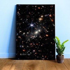 James Webb’s First Deep Field (James Webb/JWST) — space poster, science poster