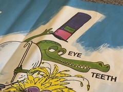 Sesame Street PBS TV Show Parts of the Body Big Bird Education Learning Poster