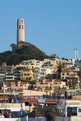 Coit Tower in San Francisco Photo Art Print Poster 12×18