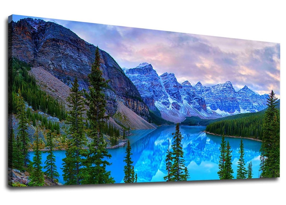 Banff National Park Canvas Wall Art for Living Room Wall Decor Nature Landsca…