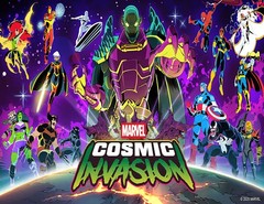 MARVEL Cosmic Invasion | Wall Art Poster | 8×11 13×19 FRAMED