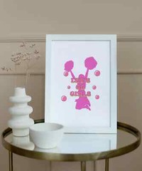 Let’s Go Girls Cheerleader Poster Premium Quality Choose your Size