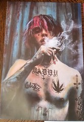 New LIL’ PEEP Music Rapper Singer Photo Set of 3 Prints 12×8 Unframed Cardstock