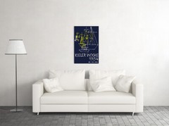 Sailing Week Kiel Germany 1954 Vintage Wall Art Home Decor – POSTER 20×30