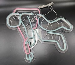 Astronaut LED Wall Decor Missing Power Cord 17″ x 14″