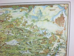 Historical Map Of The State Of WISCONSIN Discover The States Rich History NEW