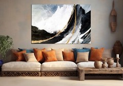 Luxury Marble Print, Luxury Wall Art, Marble Wall Art, Gold Marble Canvas